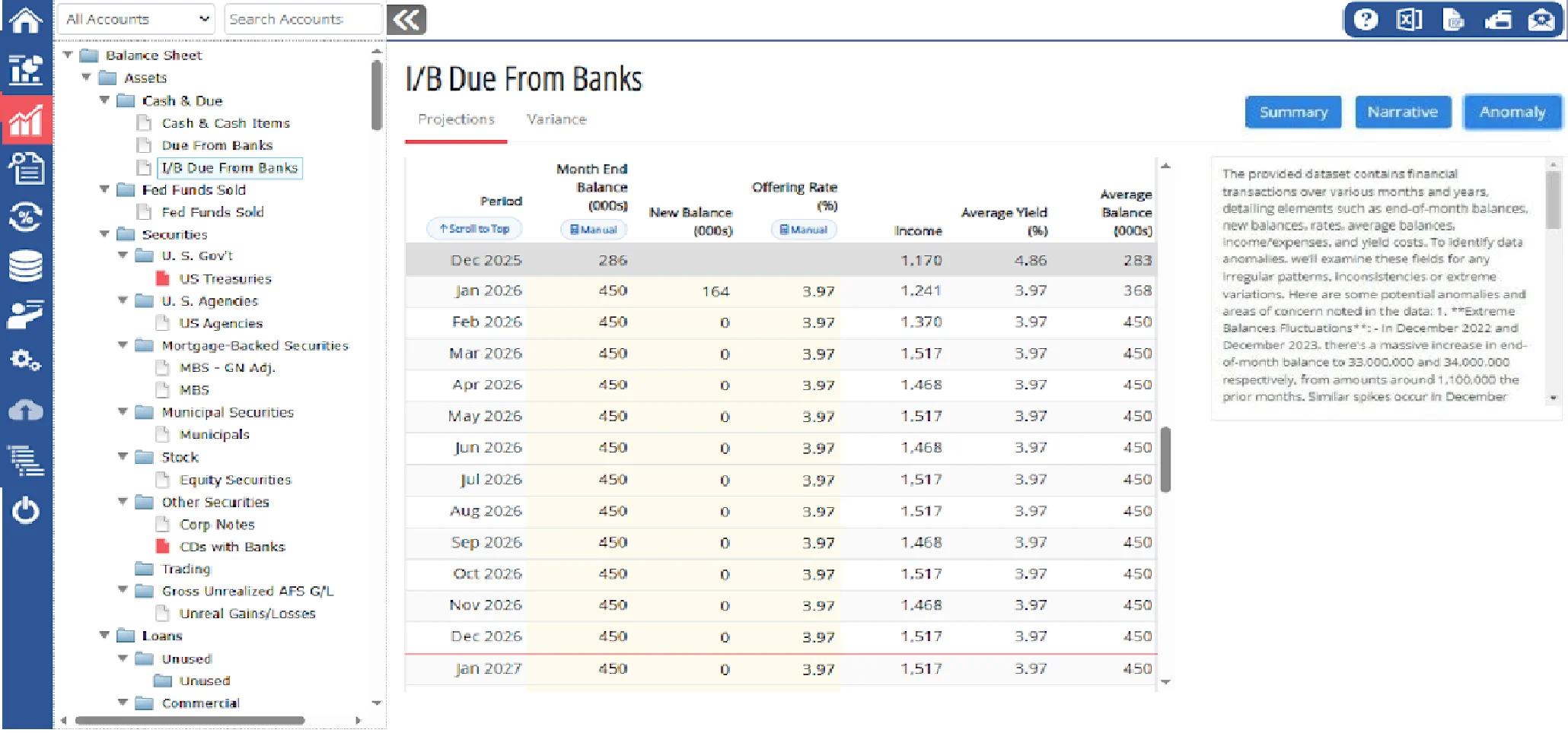 Bank Account Data Summarizer