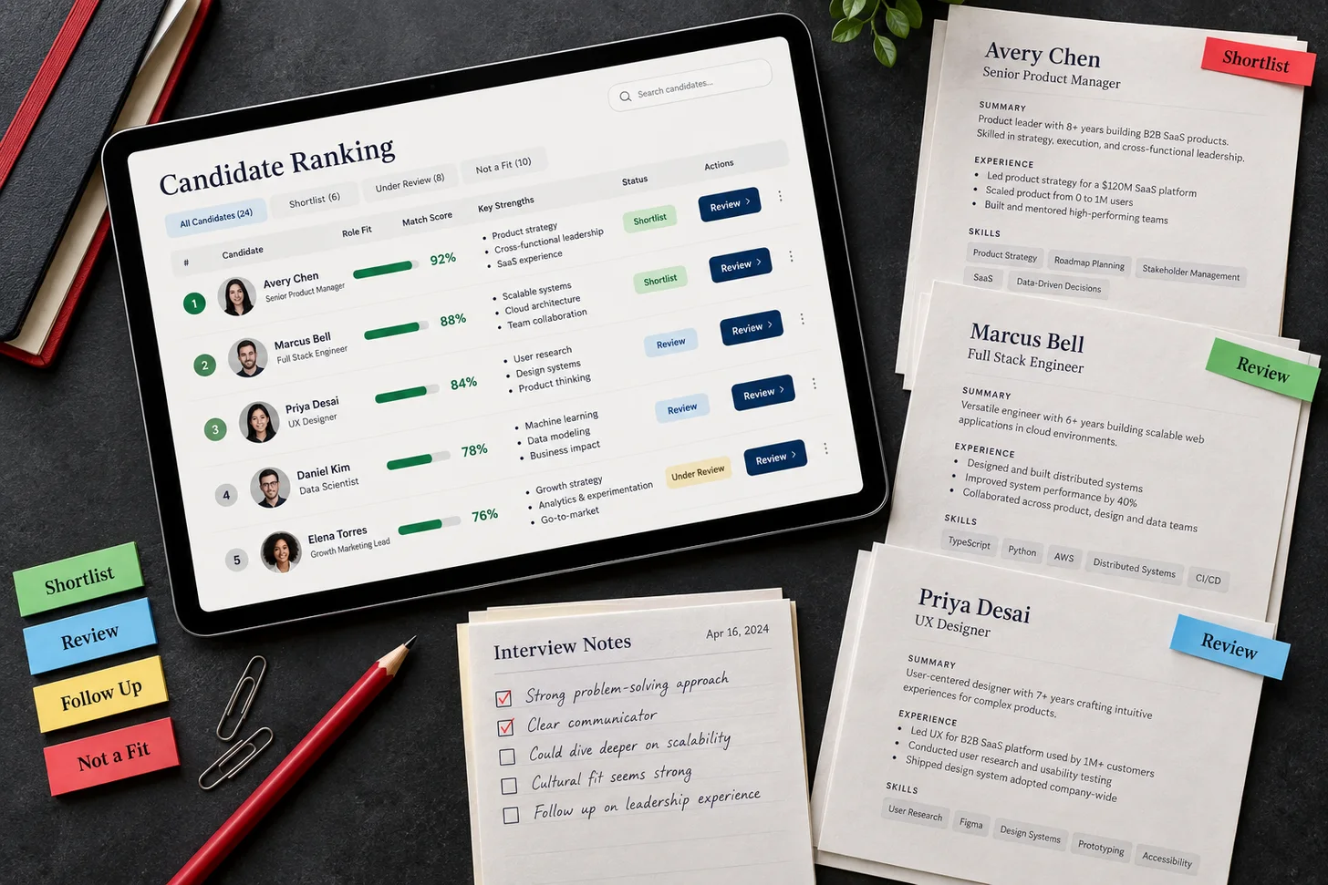 HR Resume Reviewer project overview